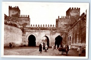 C. 1910 Bern Fes Djedid Casablanca Dekaken RPPC Postcard F144E