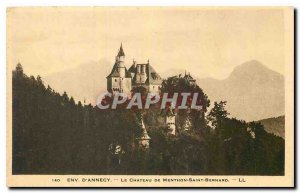 Postcard Old Approx Annecy Le Chateau de Saint Bernard Chin