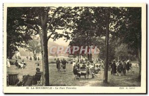 Old Postcard La Bourboule Fenestre Park