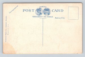 1920's Paddlewheel Steamer Toronto Valentine-Black Postcard