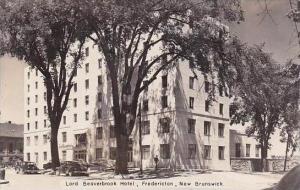 Canada New Brunswick Fredericton Lord Beaverbrook Hotel Real Photo RPPC