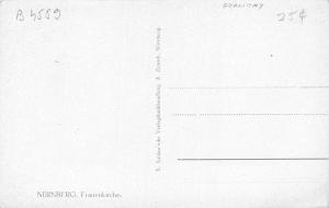 B4559 Nurnberg Frauenkirche  front/back scan