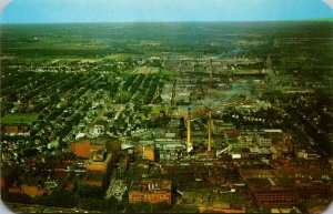 New York Rochester Aerial View Kodak Park Eastman Kodak Company's Larges...