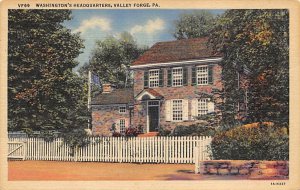 Washington's Headquarters Valley Forge, Pennsylvania PA  