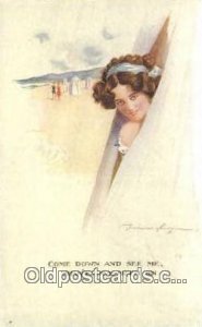 Artist Spurgin, Fred PostcardSeaside Series No 116