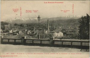 CPA Pau Bizanos et la Chaine des Pyrenees FRANCE (1124370)