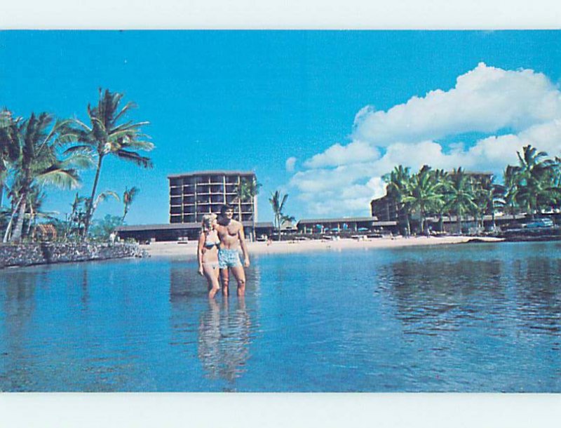 Pre-1980 HOTEL SCENE Kailua Kona Hawaii HI AE1059