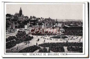 Modern Postcard Boulogne Sur Mer Vue Generale