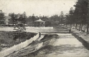 australia, NEWCASTLE, NSW, The Reserve (1910s) Postcard