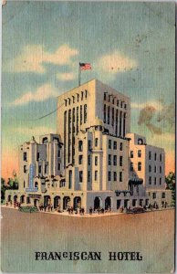 Postcard HOTEL SCENE Albuquerque New Mexico NM AM3919