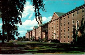 Women's Dormitories, UMass, Amherst Massachusetts University Vintage 1960s PC22
