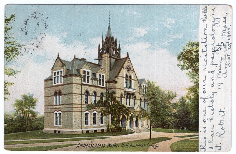 Amherst, Mass, Walker Hall, Amherst College