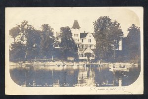 RPPC ALEXANDRIA MINNESOTA GENEVA BEACH HOTEL VINTAGE REAL PHOTO POSTCARD