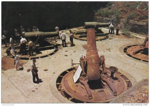 12 inch motar gun , Corregidor , Philippines , 50-70s