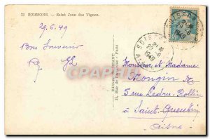 Old Postcard Soissons Saint Jean des Vignes