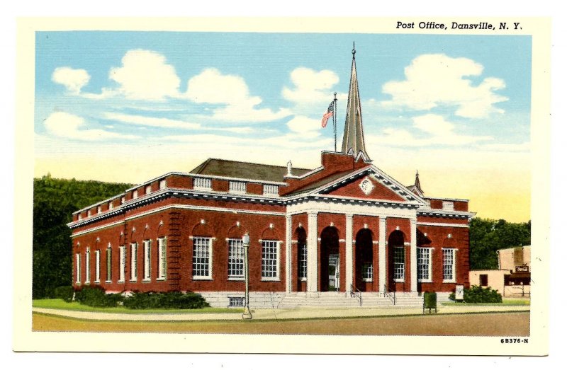 NY - Dansville. US Post Office