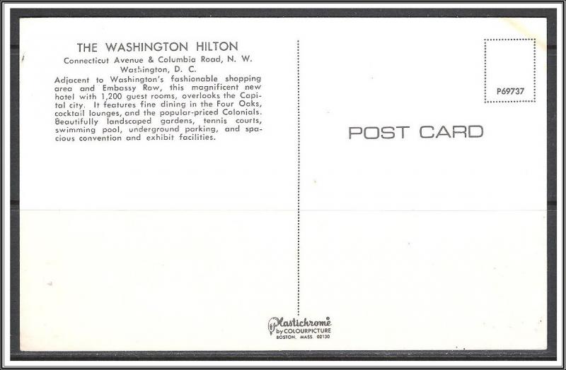 Washington DC, Hilton Hotel Embassy Row