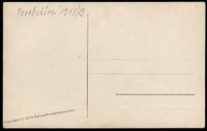 German Revolution 1919 Freikorps Einwohnerwehr Augsburg Bavaria RPPC 86981