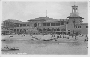 Habana Cuba Playa de Marianad Real Photo Vintage Postcard AA49266