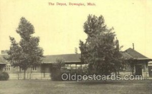 The Depot, Dowagiac, MI, USARailroad Depot Postcard
