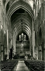 Vtg Postcard RPPC Tucks Real Photo London United Kingdom Southwark Cathederal