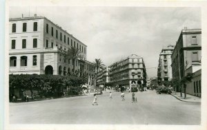 Algeria Alger Real Photo Postcard Place Jean Mermoz