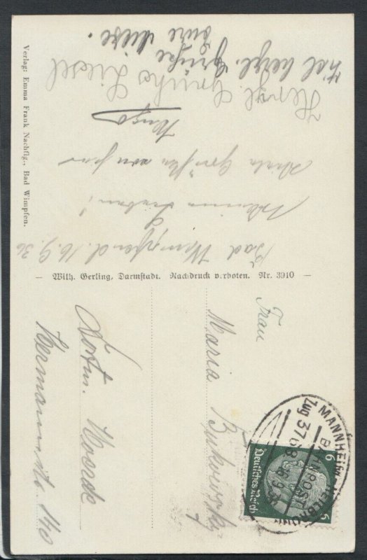 Germany Postcard - Solbad Wimpfen a.N.Unteres Tor    RS15568