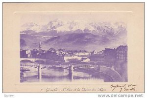 L'Isere Et La Chaine Des Alpes, Grenoble (Isere), France, 1900-1910s