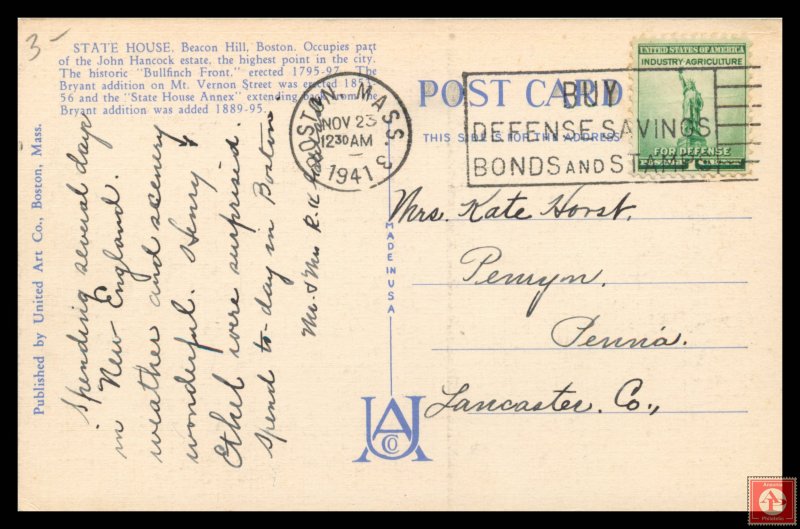 State House, Boston, Mass