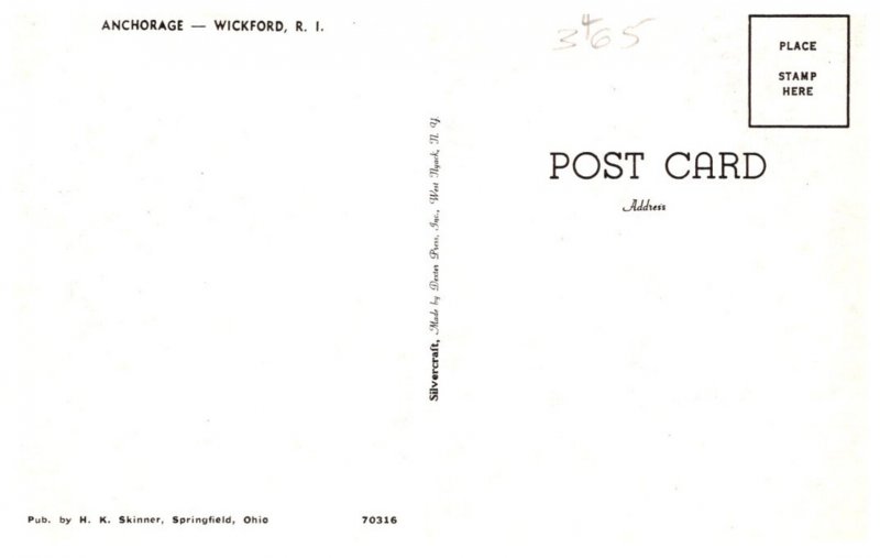 Rhode Island  Wickford  Anchorage