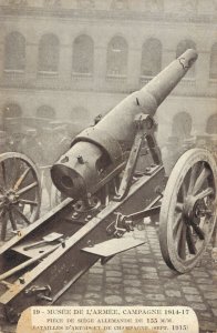 World War 1 Military Cannon 1914 Army WW1 06.35