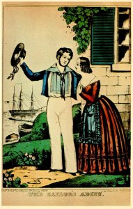 Romantic Couple The Sailor's Adieu Whaling Museum New Bedford Massachusetts