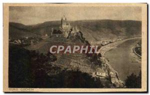 Postcard Old Burg Cochem