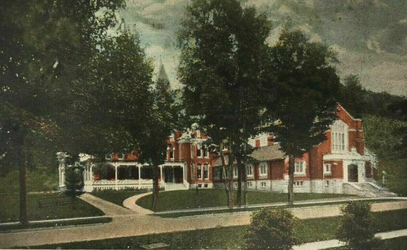 Coudersport PA Postcard A.A.S.R. Cathedral Pennsylvania 