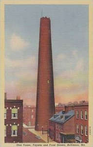 Maryland Baltimore Shot Tower Fayette And Front Streets
