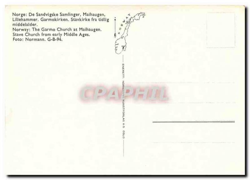 Modern Postcard Norge From Sandvigske Samlinger