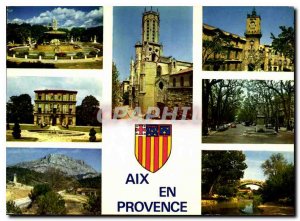 Modern Postcard La Cite du Roy Rene Aix en Provence