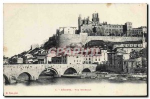 Old Postcard Beziers OVERVIEW