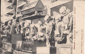 Palermo Italy, Catacomb, Mummified Monks, Skeletons, Human Skulls, pre 1907