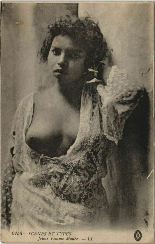 Pc scenes and types moorish woman ethnic nude (a20941) 