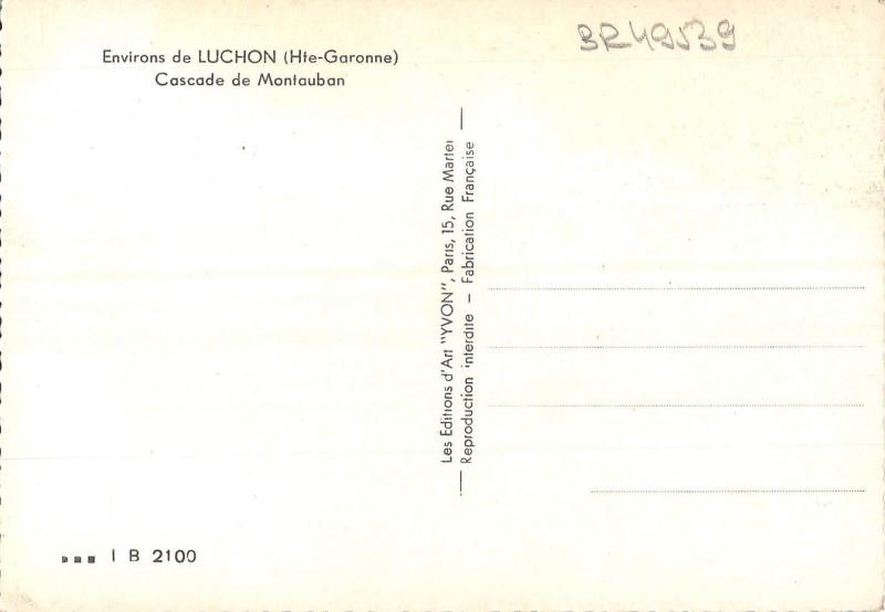 BR49539 Luchon cascade de montauban       France