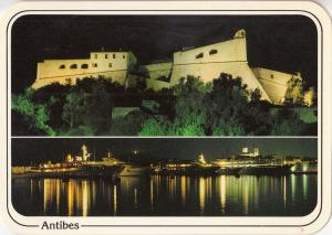 BF13708 antibes le fort carre de nuit france  front/back image