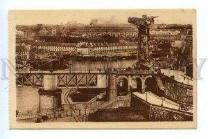 494931 FRANCE Brest fort and crane Vintage Levy postcard
