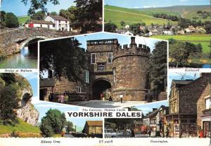 BR83120 yorkshire dales the gateway skipton castle   uk