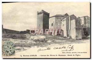 Old Postcard Environs Arles Couvent des Moines Montmajor
