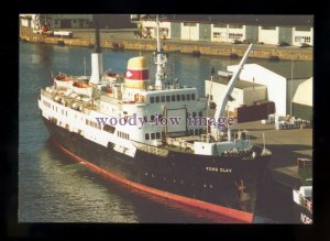 FE2716 - Norwegian Ferry - Kong Olav , built 1963 - postcard