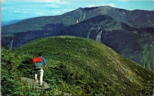 Mt Lafayette Franconia Notch NH New Hampshire Postcard VTG UNP Plastichrome 