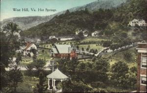 West Hill VA Hot Springs c1910 Postcard