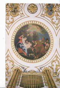 Worcestershire Postcard - Great Witley Church - Ceiling- The Nativity     XX283