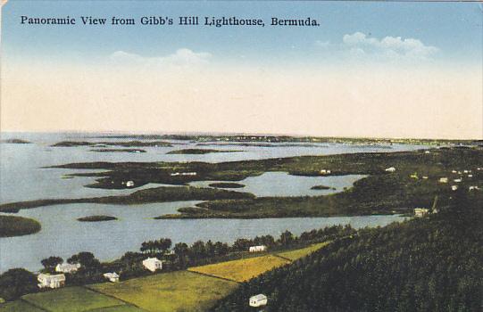 Bermuda Panoramic View From Gibb's Hill Lighthouse